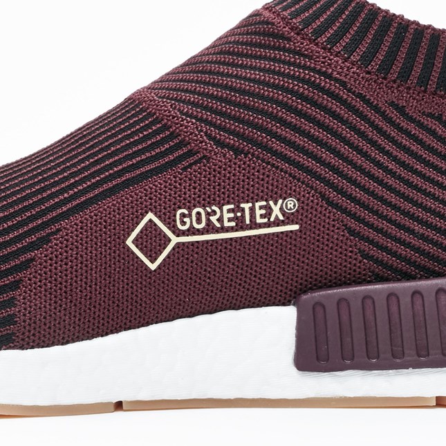 Sneakersnstuff x adidas NMD CS1 Gore Tex Dark Burgundy